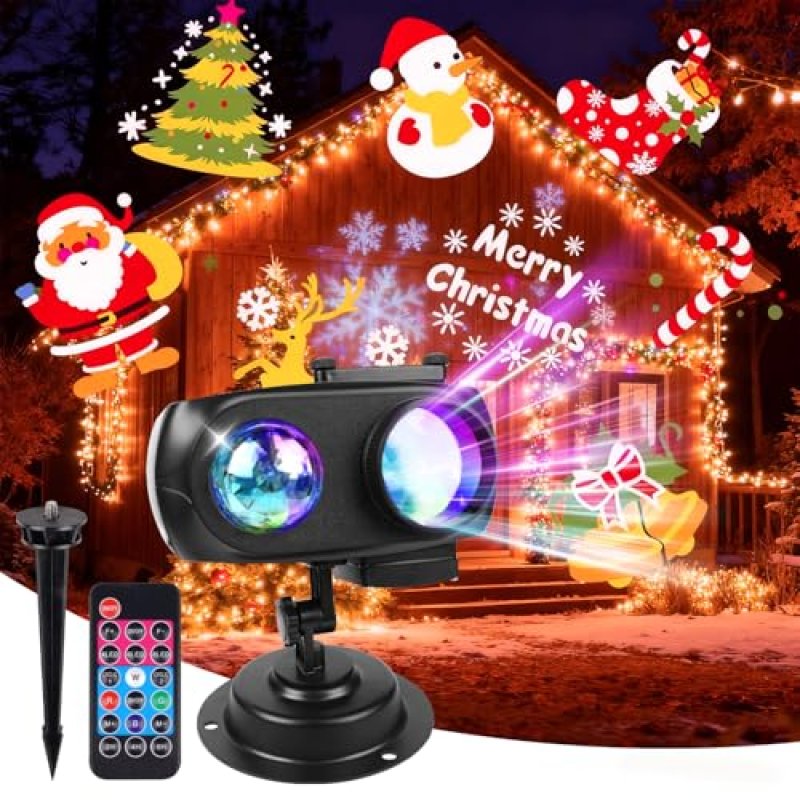 BrightArk Christmas Projector