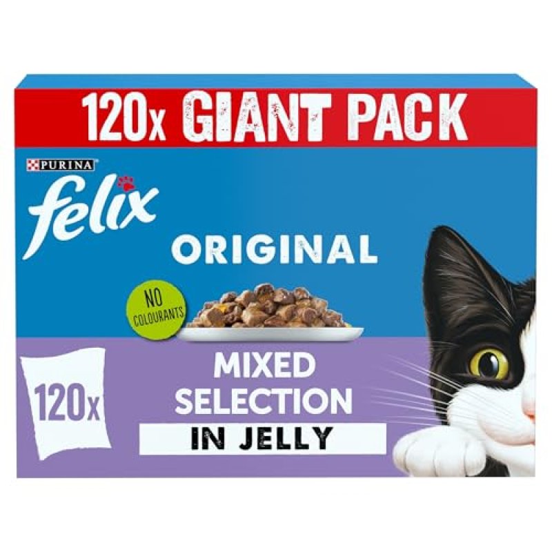 FELIX Original Mixed Selection in Jelly Wet Cat…