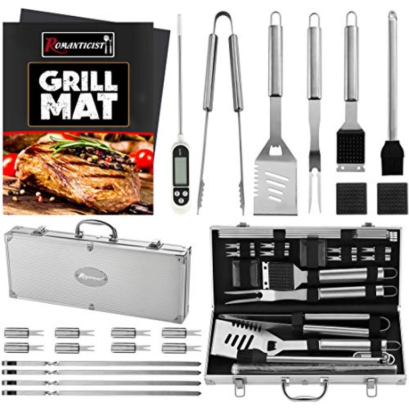 ROMANTICIST BBQ Grill Accessories Set