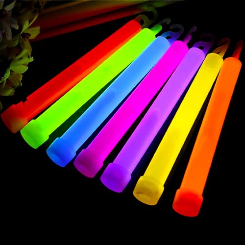 Trimming Shop 6 inch Glow Sticks Lanyard Premium…