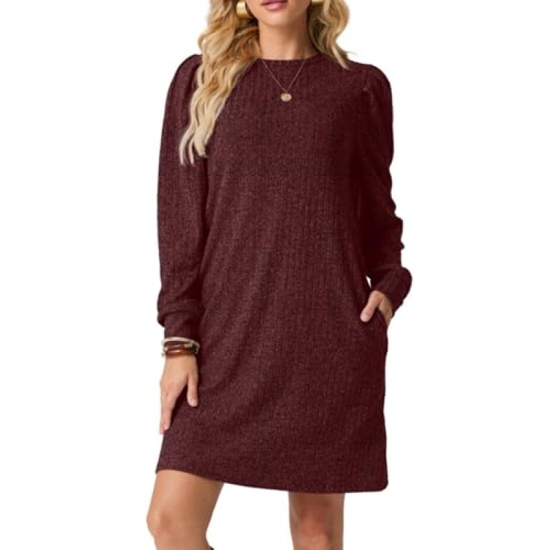 PrinStory Women's Jumper Dress