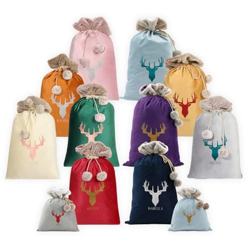 Print Maniacs Santa Sack