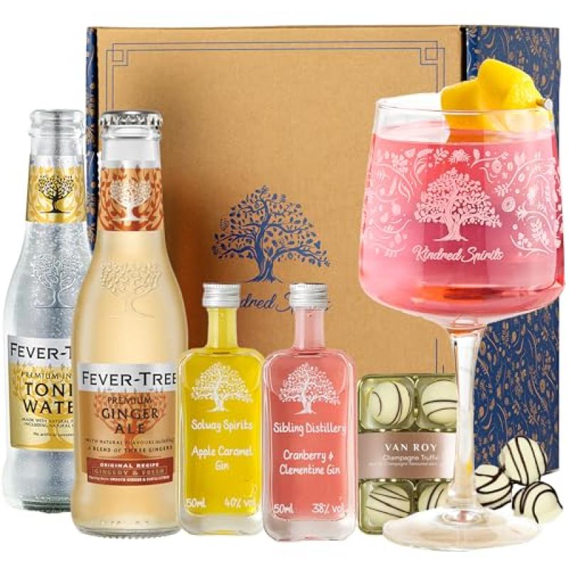 British Gin Hamper with Artisan Gin Minis