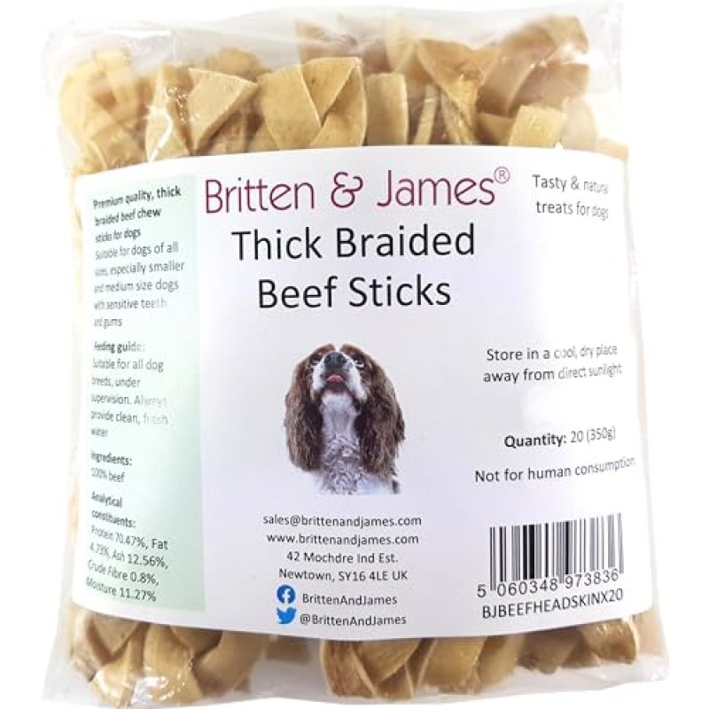 Britten and James Beef Skin Sticks