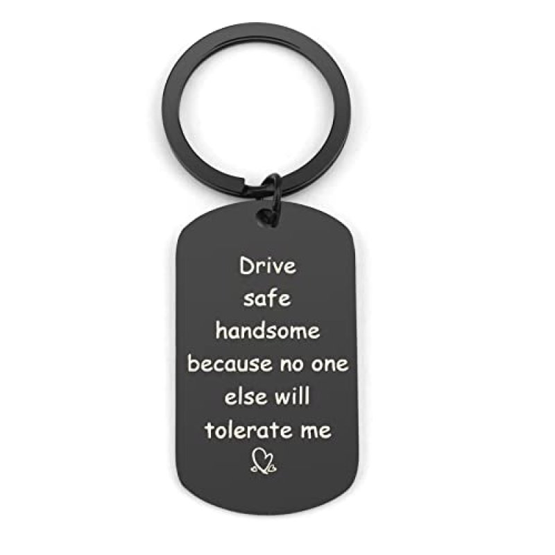Drive Safe Keyring