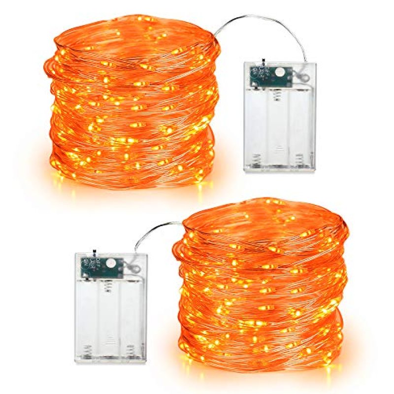 BrizLabs 2 Pack 19.68ft 60 LED Thanksgiving Decor…