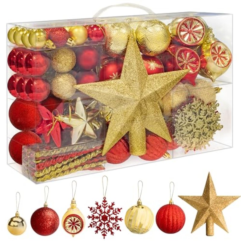SA Products Christmas Baubles Set