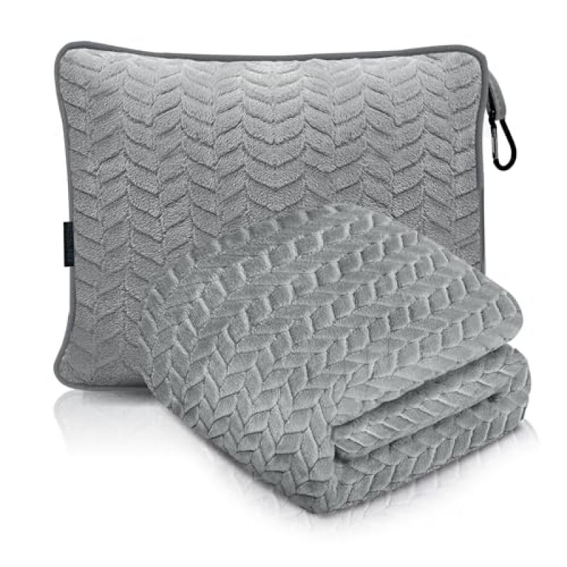 Proglobe Travel Blanket Pillow