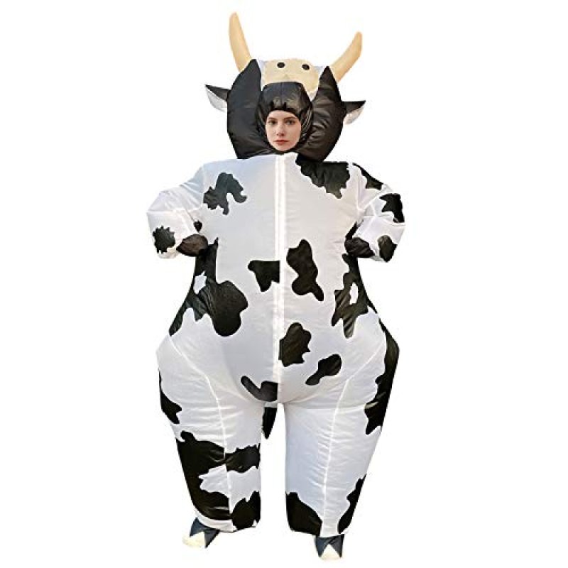 Arokibui Inflatable Cow Costume for Women Funny…