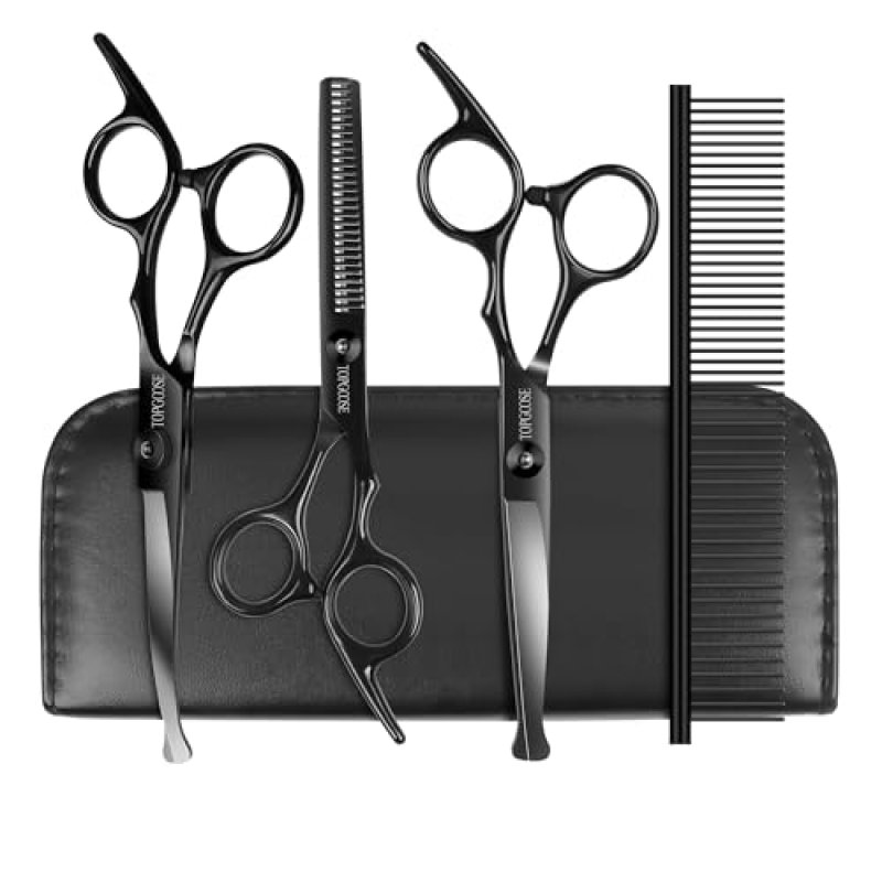 TOPGOOSE Grooming Scissors Kit