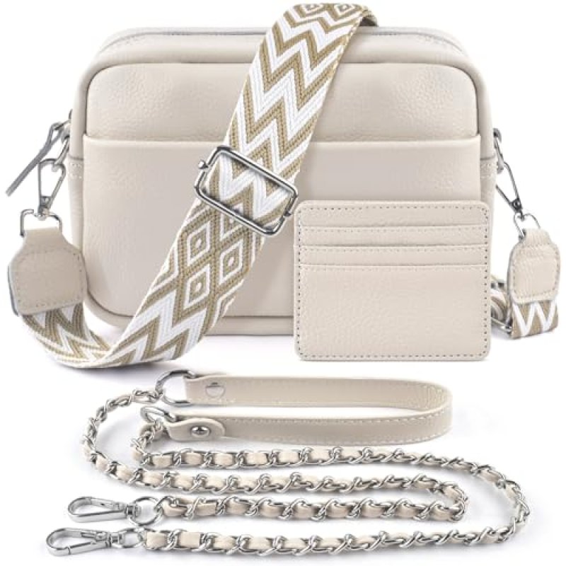 Brotou Leather Crossbody Bag