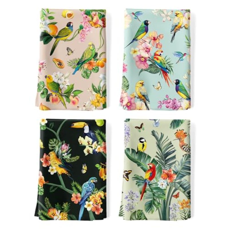Arquiel Tropical Bird Tea Towels