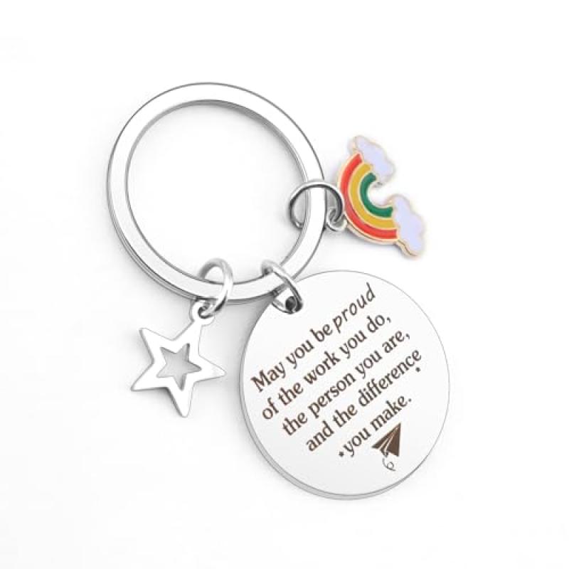 Prrivnix Inspirational Keyring for Women