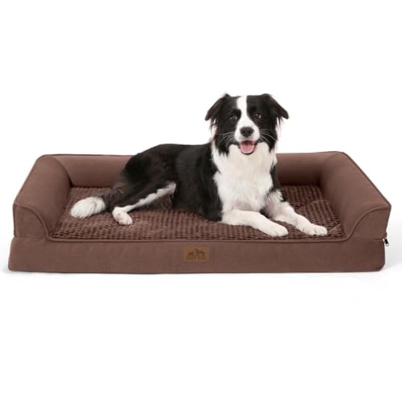 COSY KISS Orthopedic Dog Bed for Large Dog, XL…
