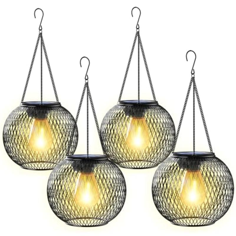 Ortiny Solar Garden Lanterns