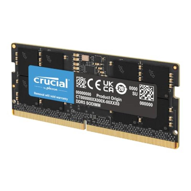 Crucial DDR5 RAM 16GB 4800MHz SODIMM