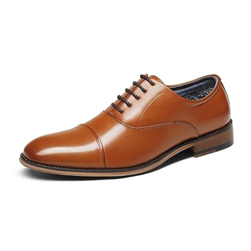 Bruno Marc Men's Leather Oxfords