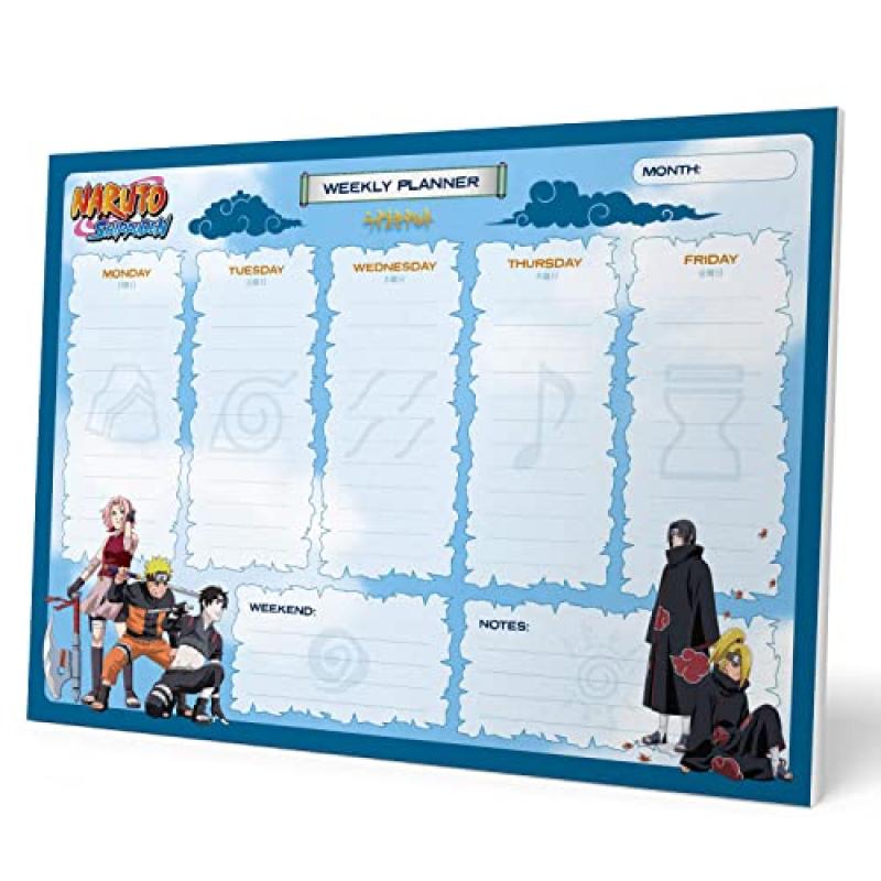 Grupo Erik Naruto Weekly Planner
