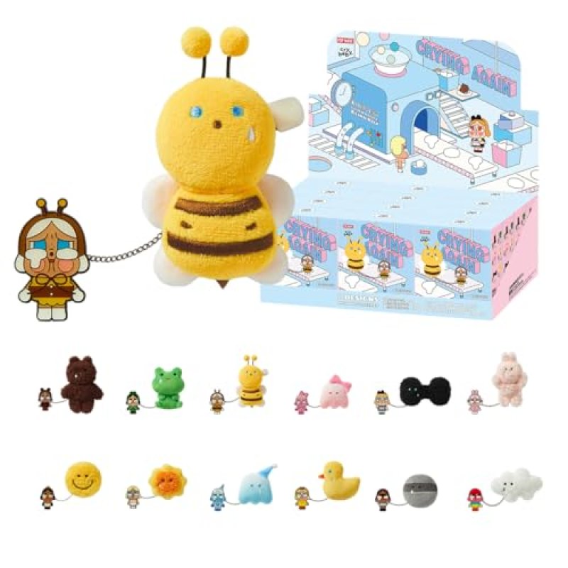 POP MART Crybaby Plush Badge Set