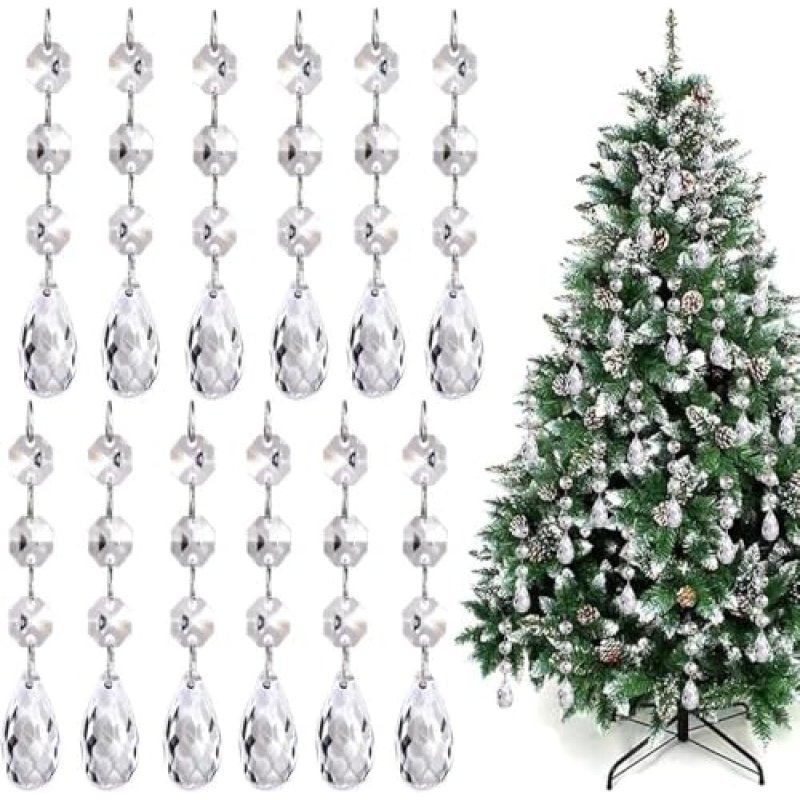 Crystal Christmas Tree Ornaments