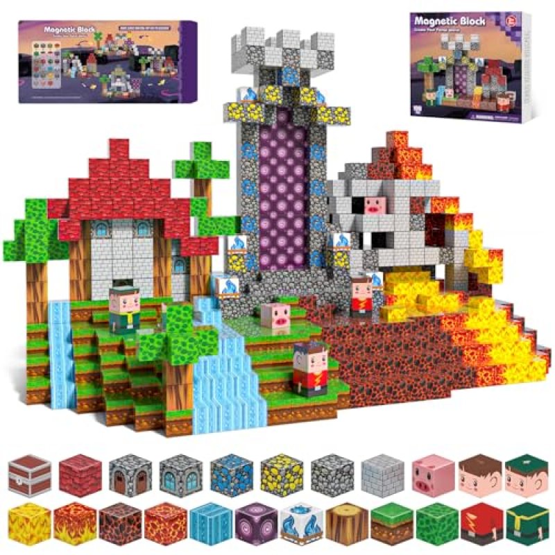 Kryzomat Magnetic Blocks, 100 pcs
