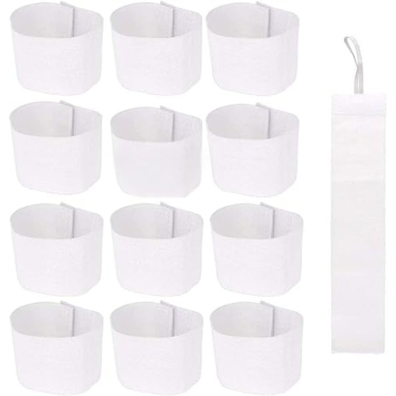 Wrzbest White Armbands Soccer Football Rugy…
