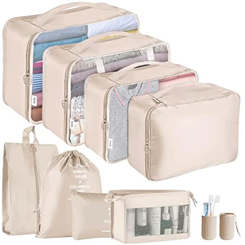 Jsdoin Packing Cubes Travel Organizers