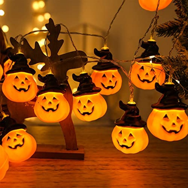 Jsdoin Pumpkin String Lights