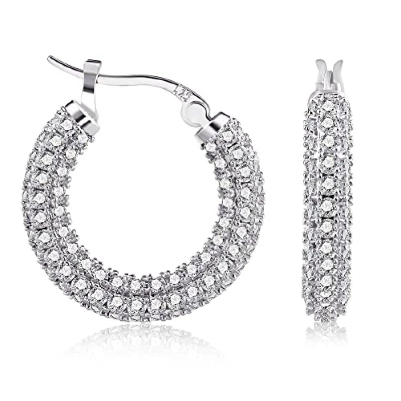 Ash's Choice Silver Hoop Earrings
