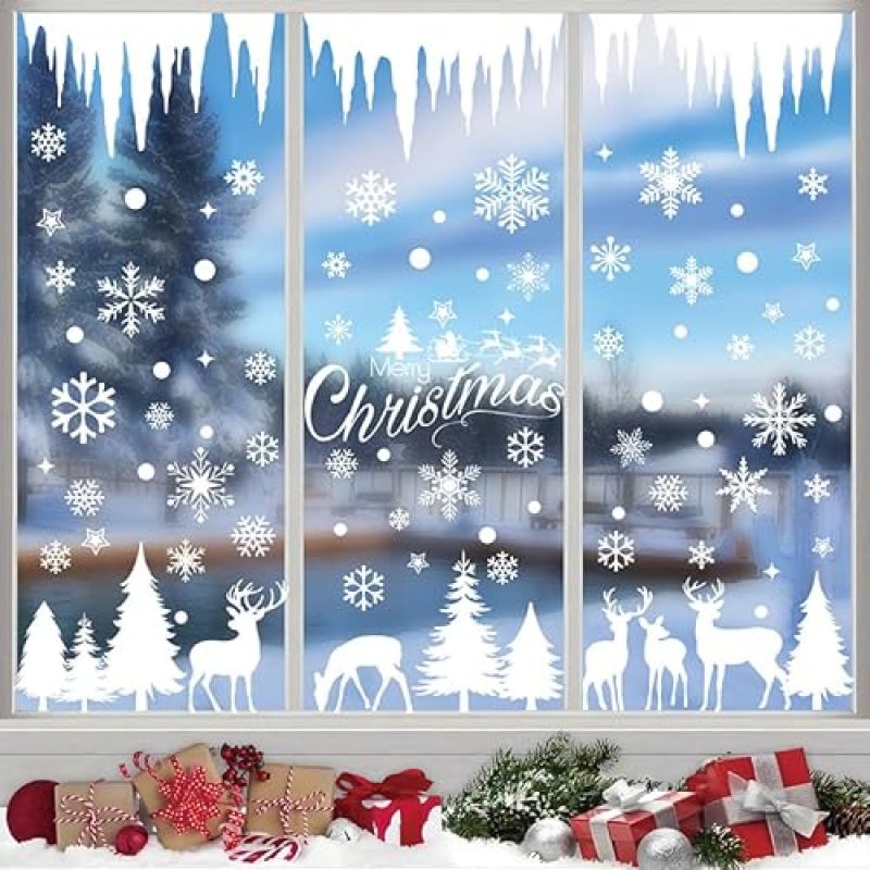 Cshare Christmas Window Stickers