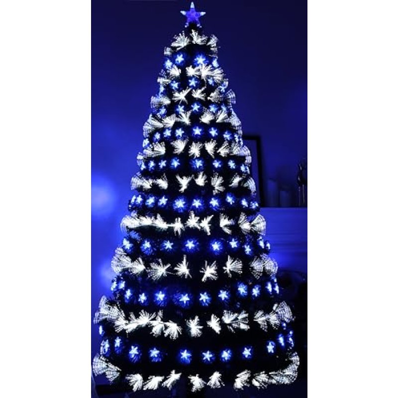 Asinse 6ft Pre-Lit Christmas Tree