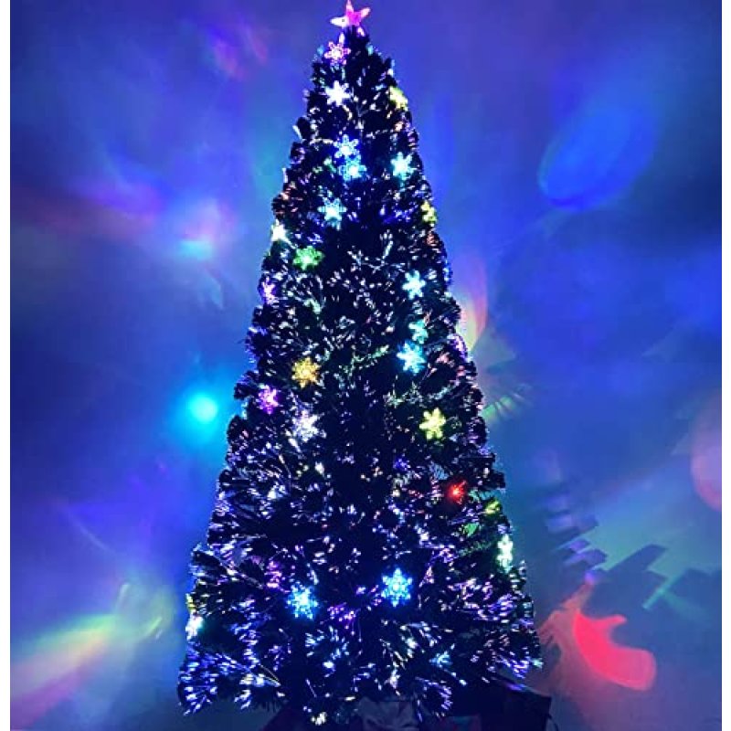 Asinse 6ft Pre-Lit Christmas Tree