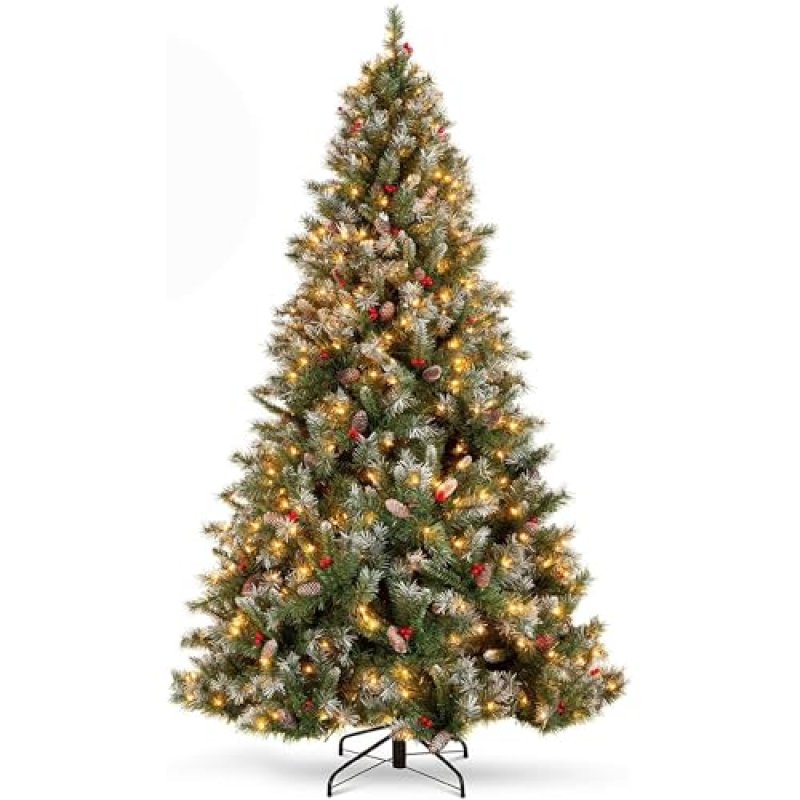 Asinse Pre-Lit Christmas Tree, 6FT