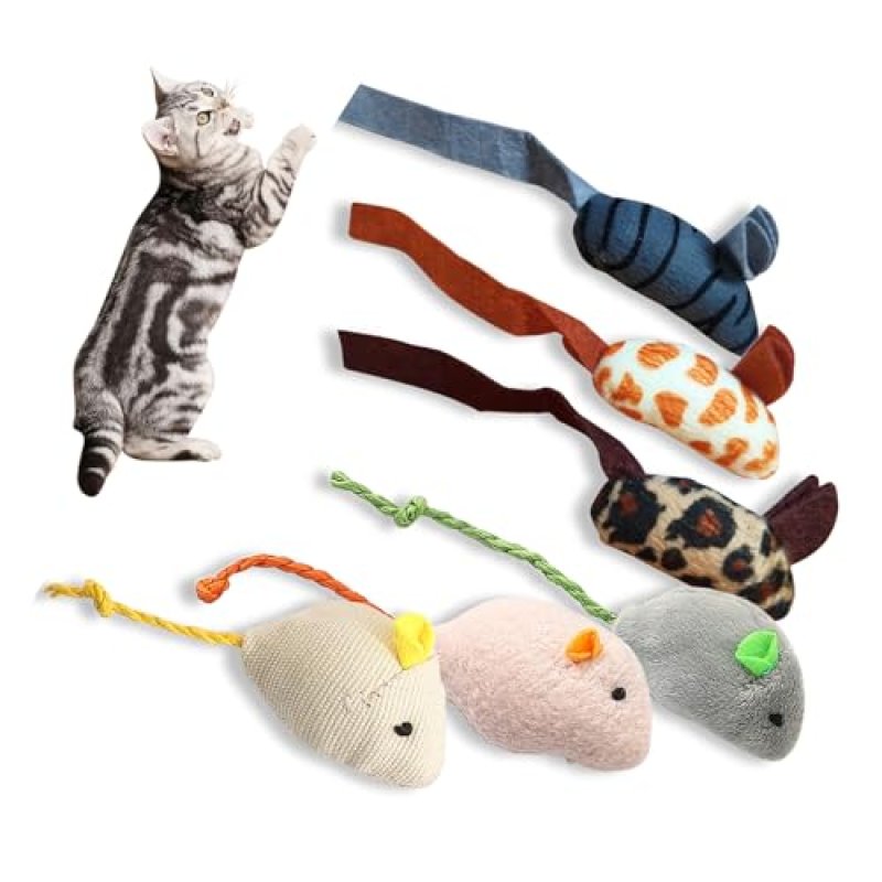 Asiryva Catnip Mouse Toys