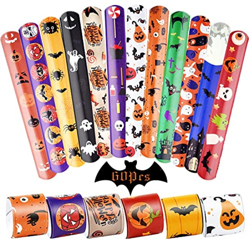 Astaron Halloween Slap Bracelets