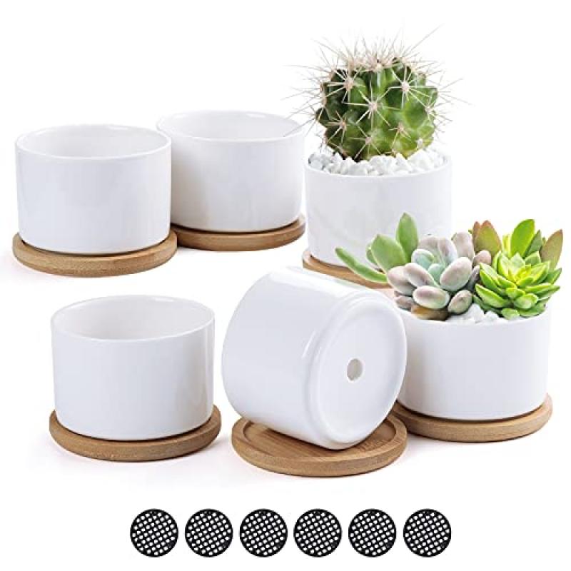 TsunNee Ceramic Flower Pots
