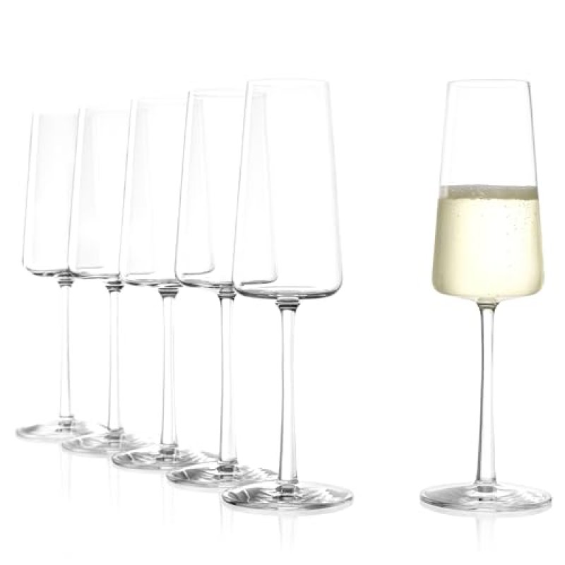 Stölzle Lausitz Champagne Glasses 238 ml Set of 6…