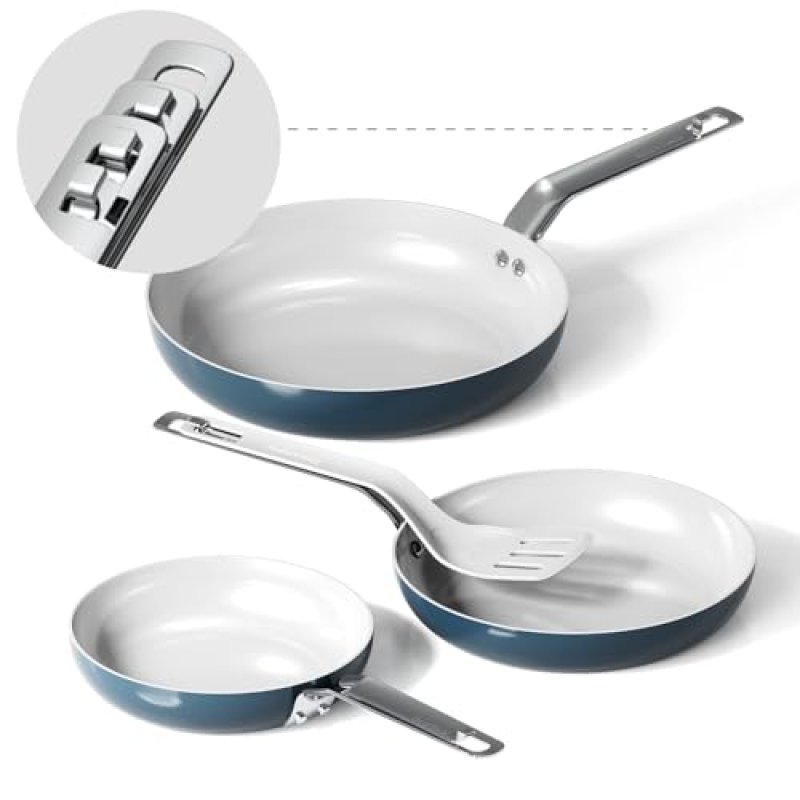 Stackbear Ceramic Frying Pans