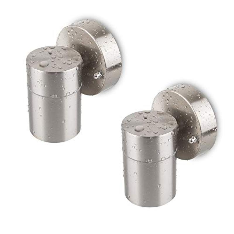Stainless Steel Wall Spot Light (Pack of 2)