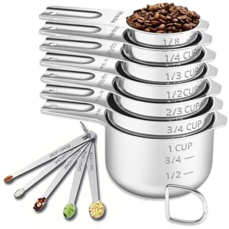 Stainless Steel Measuring Set