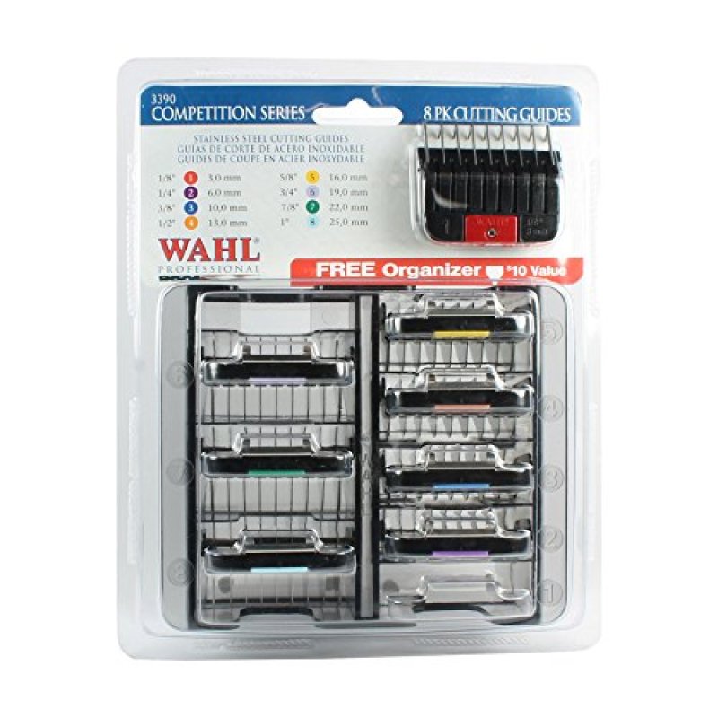 WAHL Stainless Steel Comb Attachments Set