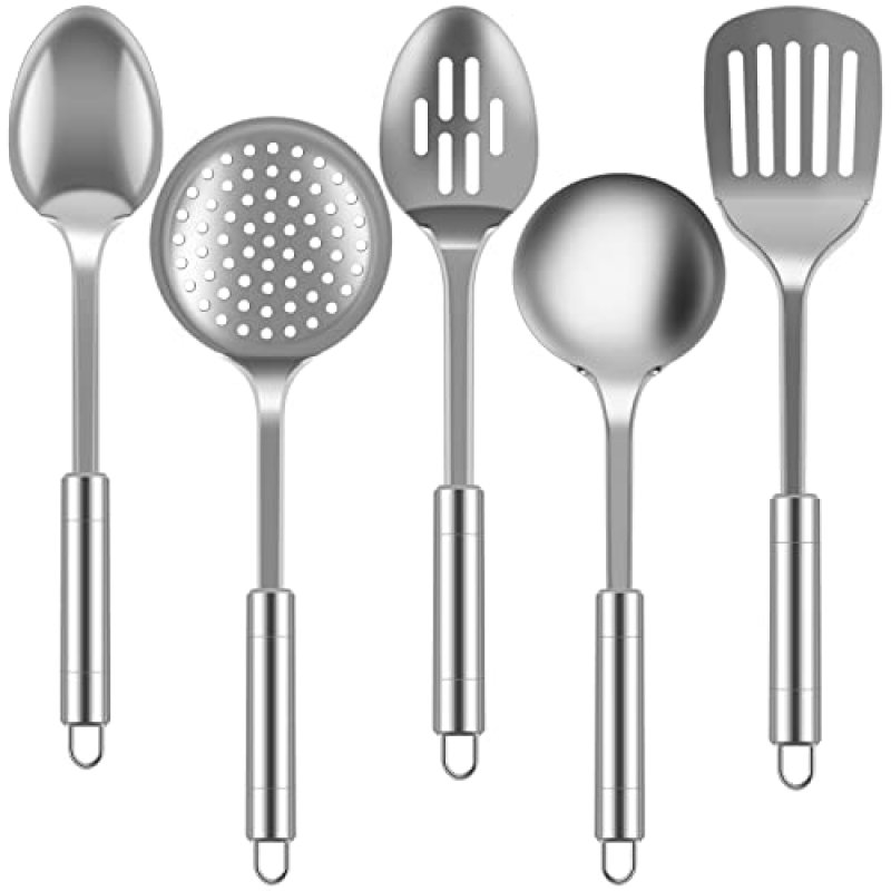 Stainless Steel Cooking Utensils Set, Nonstick…