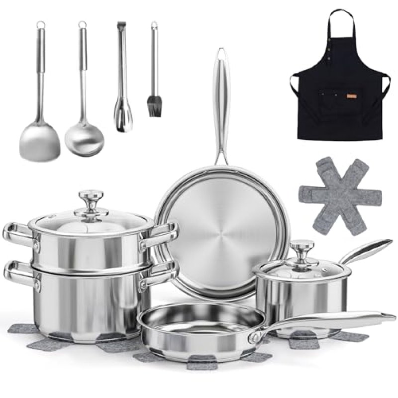 Stainless Steel Cookware Set