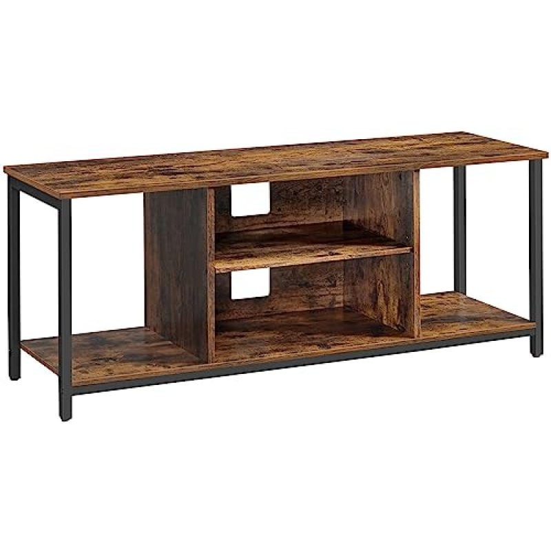 VASAGLE TV Stand with Open Shelves