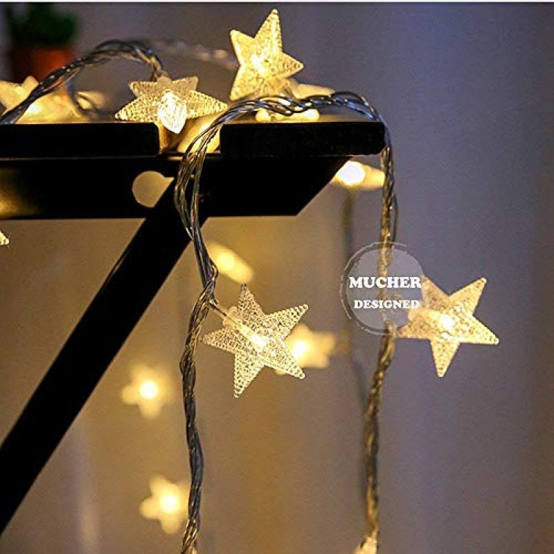 MUCHER Star Fairy Lights