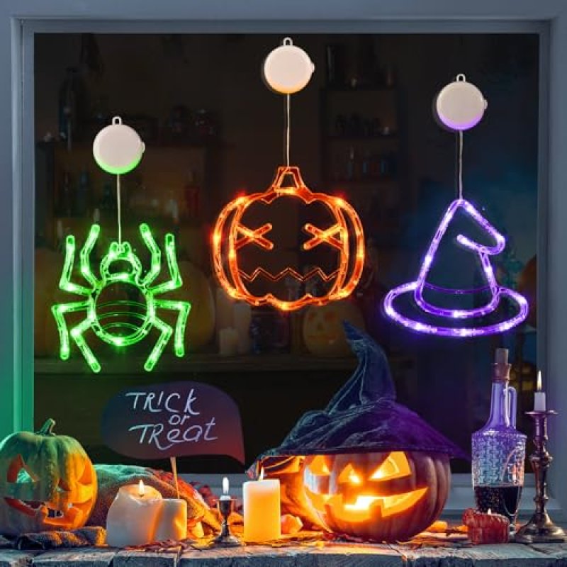 LOLStar Halloween Window Lights