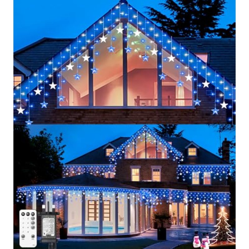 Star Icicle Lights
