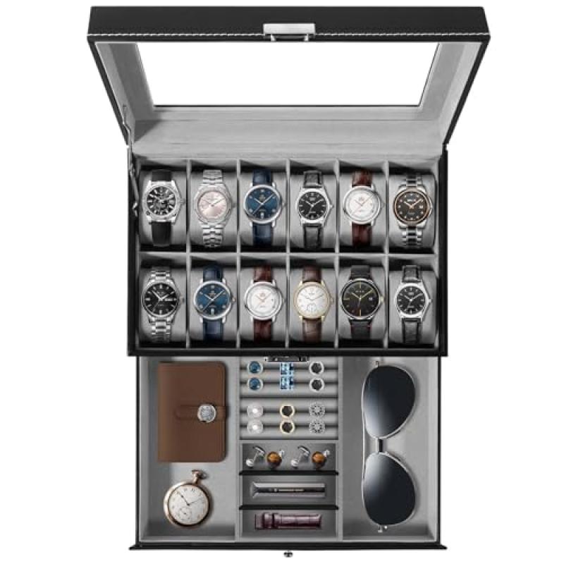 Uten Watch Box with Key Lock