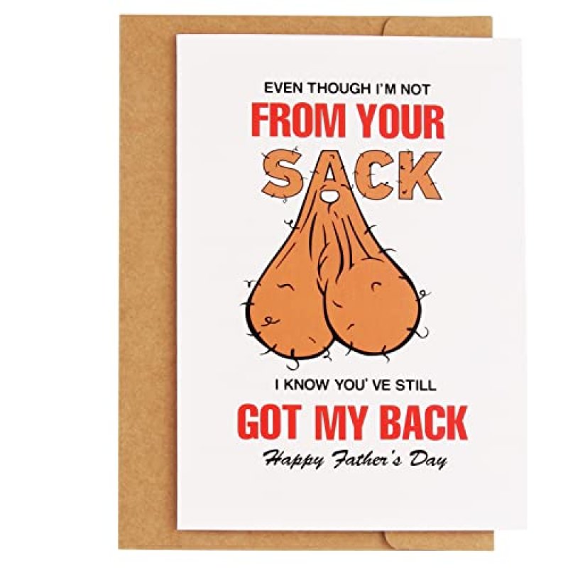 CJ&M Stepdad Father's Day Card