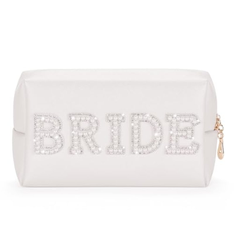 Etercycle Bride Letter Makeup Bag, Bridal Shower…